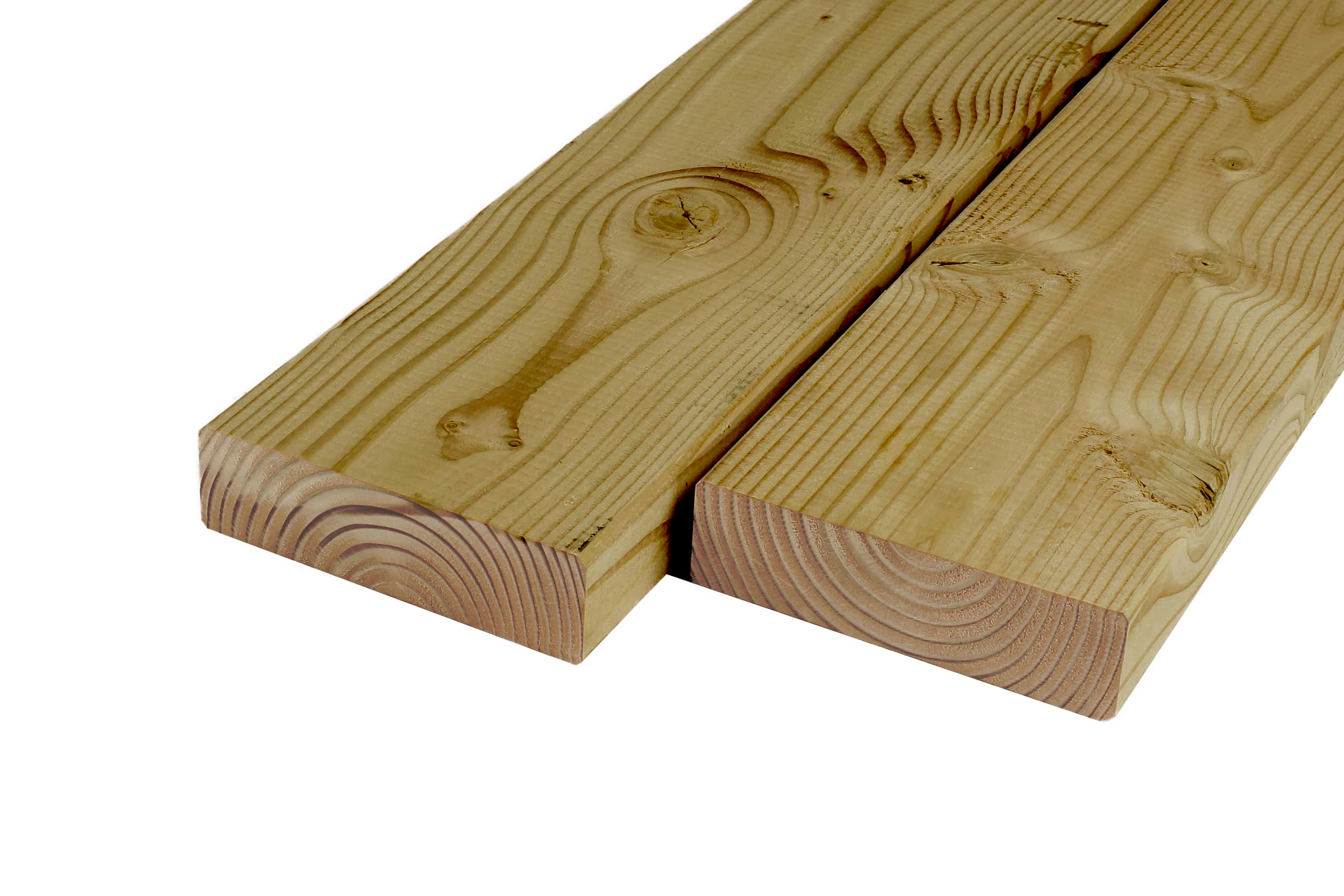 Douglas Balk 4.5 x 16 cm (45 x 160 mm) Geschaafd Geïmpregneerd - Lengte 400 cm - Afbeelding 1